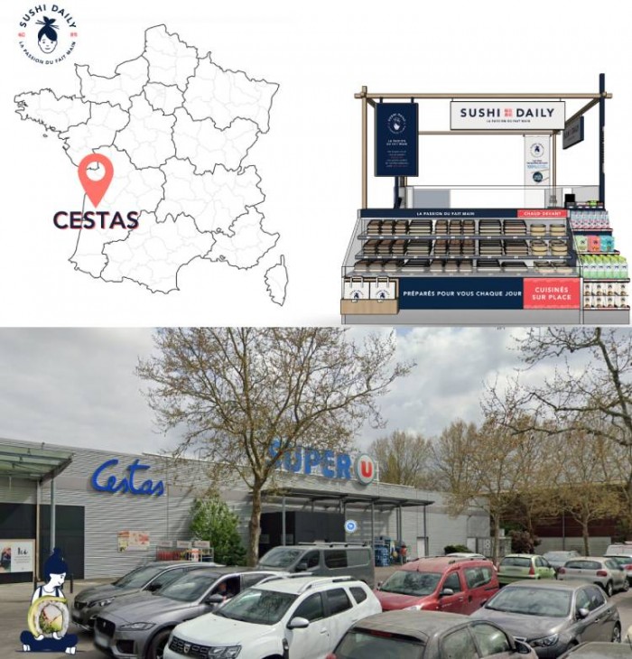 Sushi Daily : une opportunité de partenariat exceptionnelle à Cestas !