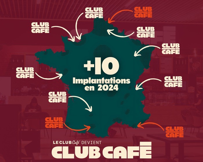 Un rythme d’ouvertures soutenu pour Club Café en 2024