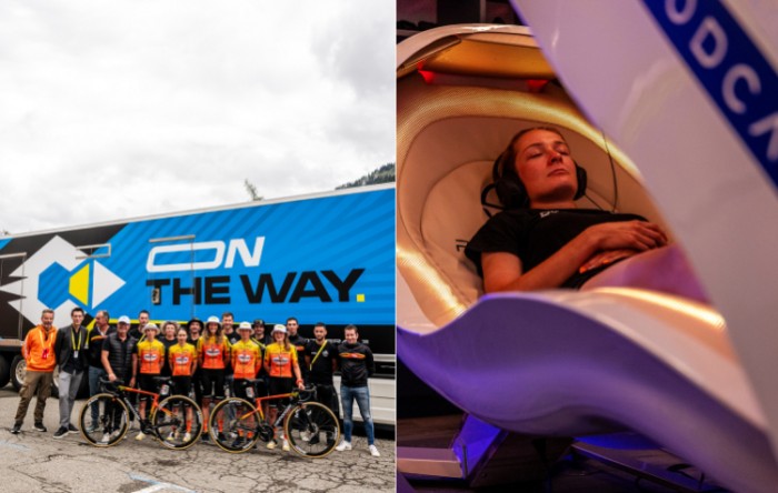Cryotera On The Way : Le centre mobile de cryothérapie soutient l'équipe Saint-Michel Mavic-Auber 93 au Tour de France féminin