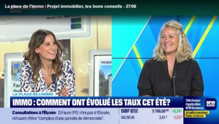 La directrice générale de Vousfinancer sur BFMTV