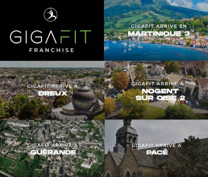 Gigafit étend son réseau avec cinq nouvelles ouvertures