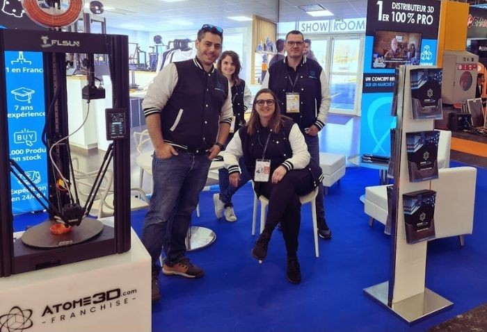 Atome3D au Forum Franchise Lyon 2024 : lancez-vous sur le marché de l’impression 3D !