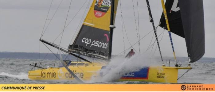 L’IMOCA La Mie Câline reprend la mer pour le Vendée Globe