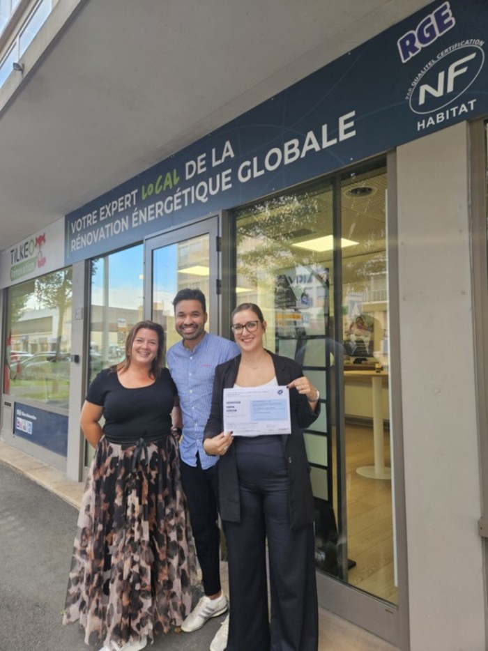 TILKEO Rénovation Mâcon obtient la certification NF Habitat