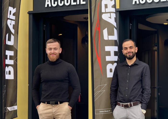 « Nous avons choisi ce groupe pour sa notoriété, son image de marque et sa forte présence nationale », Ronan Touboulic et Kévin Février, franchise BH Car, Lorient