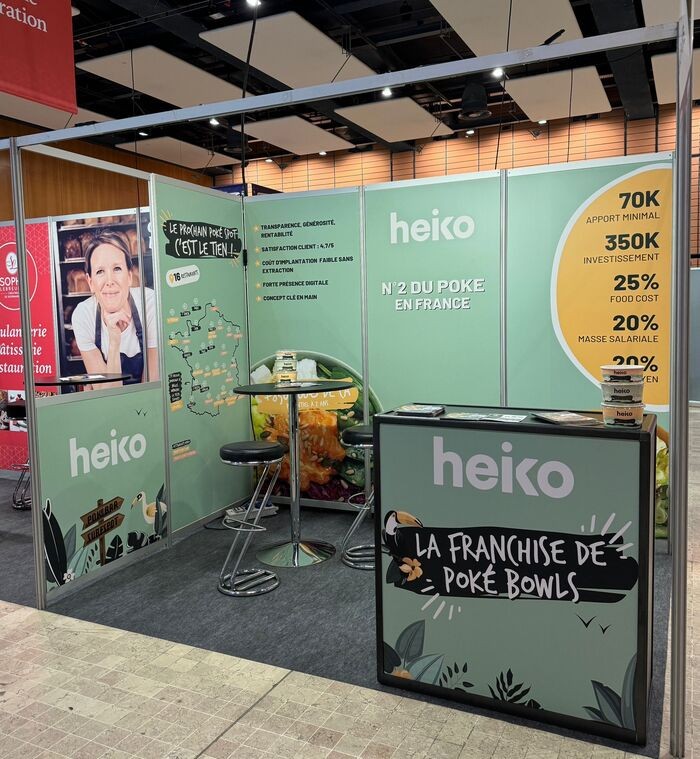Forum Franchise de Lyon : Heiko séduit de nouveaux partenaires