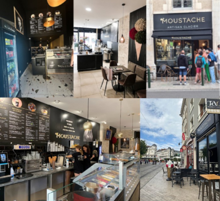 Moustache : Deux glaciers à reprendre à Orléans, une opportunité clé en main