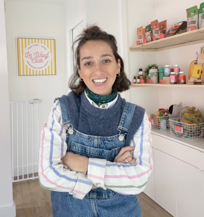 "J'ai l'entrepreneuriat en moi depuis toujours, avec l'envie de créer". Portrait de Camille Boulanger, créatrice du réseau Wouf Club