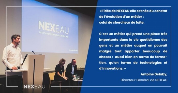 NexEau : l’innovation au service de la détection de fuites d’eau