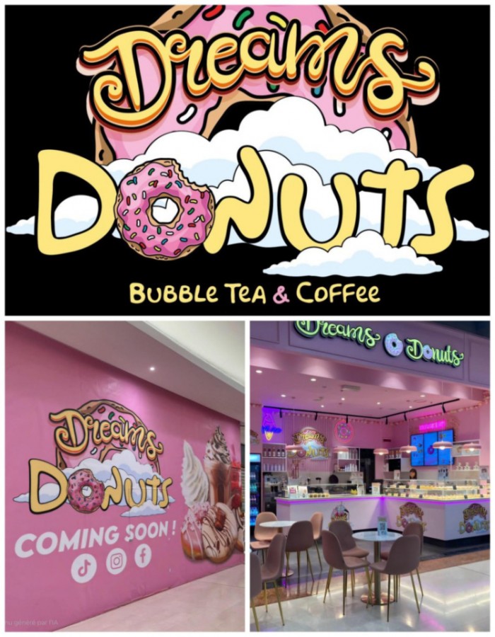 Dreams Donuts conquiert l'Italie : une nouvelle boutique ouvre ses portes à Oriocenter !