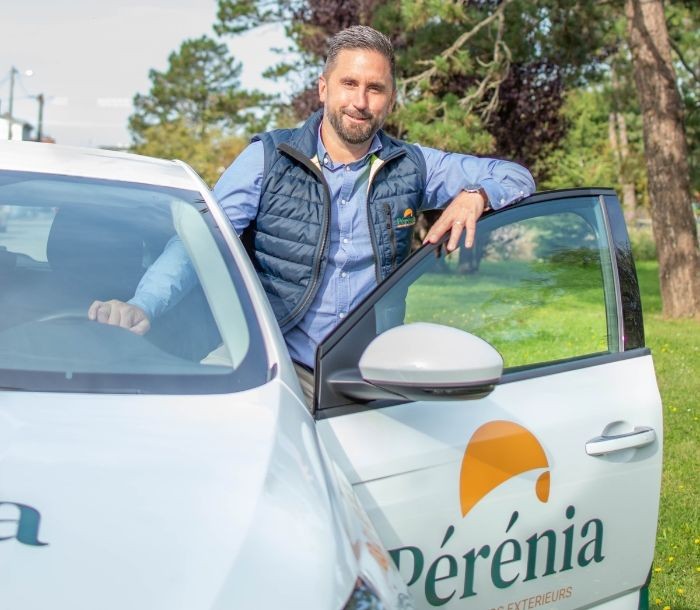 Livraison de matériel pour le nouveau franchisé Pérénia à Étaples