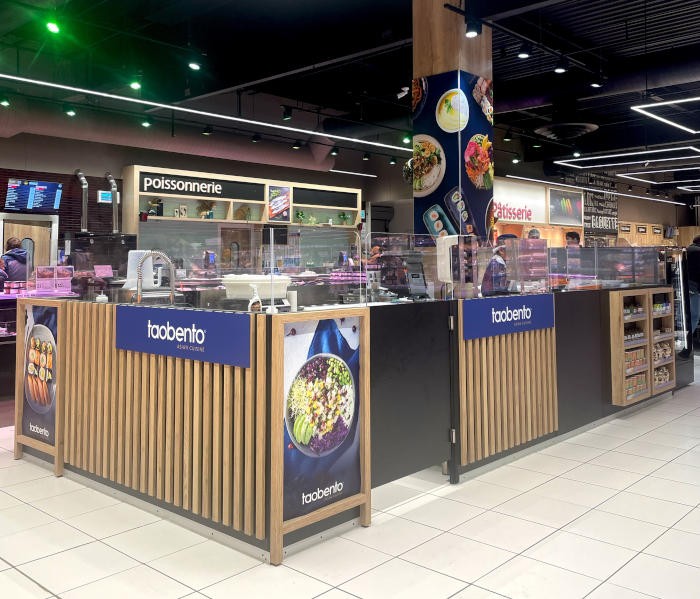 taobento ouvre un premier kiosque dans le centre commercial E.Leclerc de Dainville