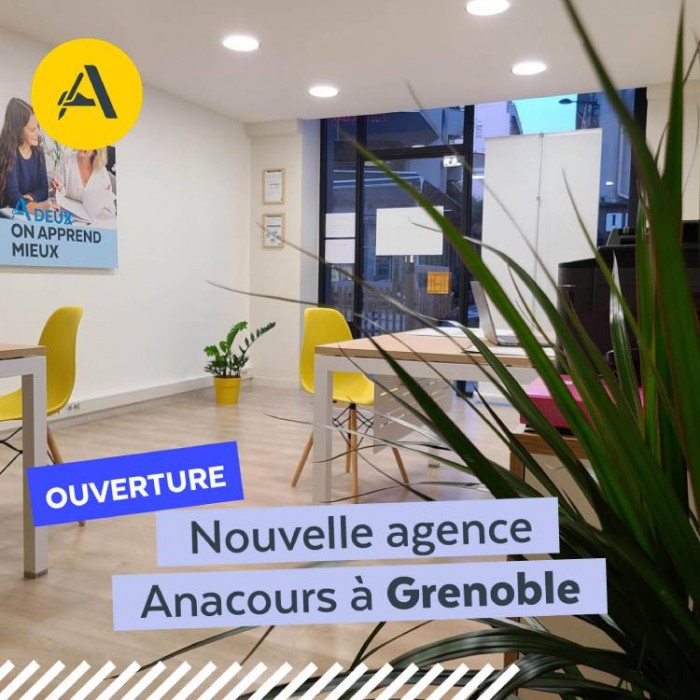Anacours étend son réseau avec une nouvelle agence à Grenoble