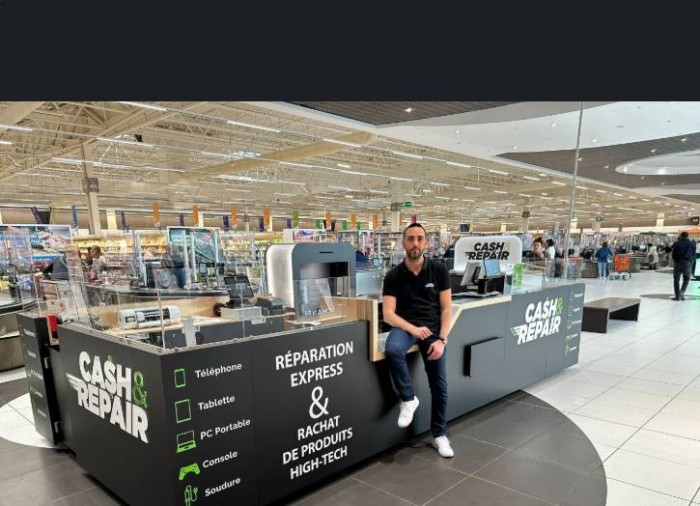 Cash and Repair s’installe à la Galerie E.Leclerc Perpignan Sud
