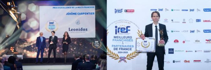 Leonidas, récompensée du Prix d’Excellence de la Multi-Franchise