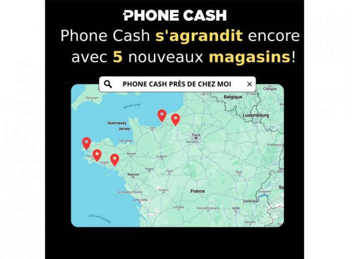 Phone Cash accélère son développement avec cinq nouvelles implantations en 2025