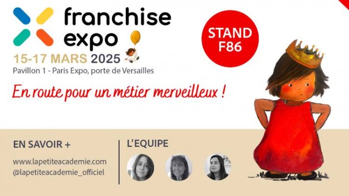 La Petite Académie dévoile son concept au Salon Franchise Expo Paris 2025