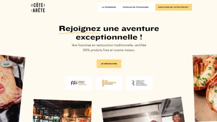 La Côte & L'Arête recrute de nouveaux franchisés dans toute la France