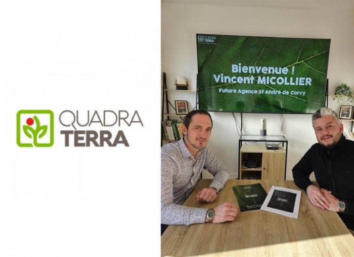 Quadra Terra accueille un nouveau franchisé à Saint-André-de-Corcy