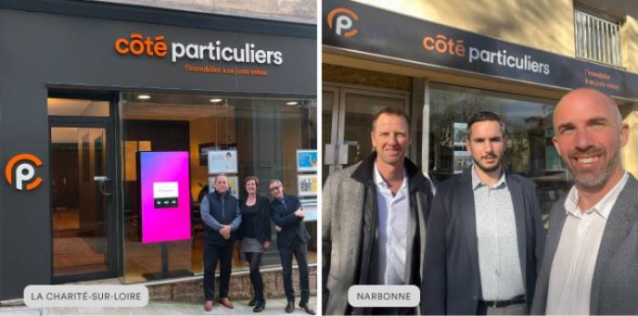 Côté Particuliers accélère son développement avec deux nouvelles agences