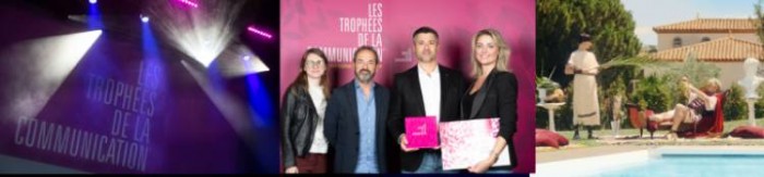 Piscines Ibiza primée aux Trophées de la Communication 2024 pour sa campagne TV percutante