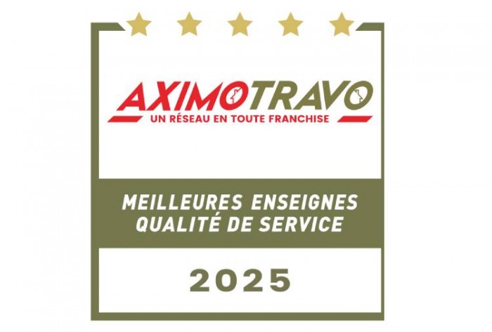 AXIMOTRAVO sur le podium des « Meilleures Enseignes 2025 »