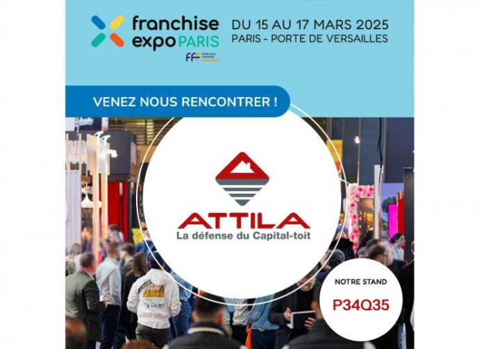ATTILA vous donne rendez-vous à Franchise Expo Paris 2025