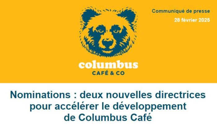Columbus Café renforce les équipes du siège pour poursuivre son développement