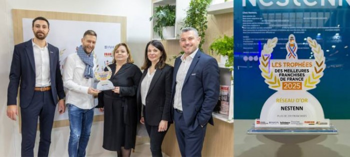 Nestenn décroche le titre de Meilleure Franchise de France 2025