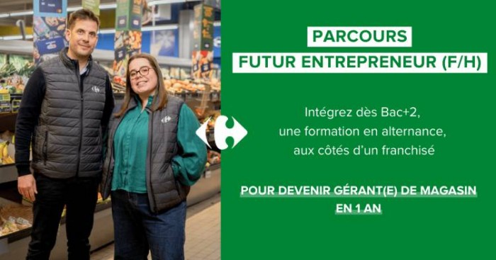 Carrefour Proximité : un tremplin vers la franchise pour les jeunes diplômés !