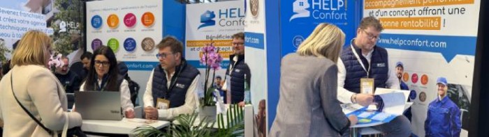 HELP Confort séduit les porteurs de projets au Salon Franchise Expo Paris 2025