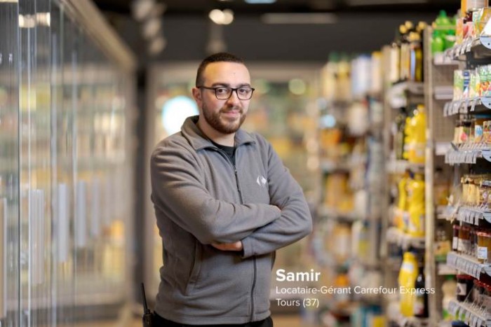 À 26 ans, Samir prend les rênes d’un Carrefour Express à Tours !
