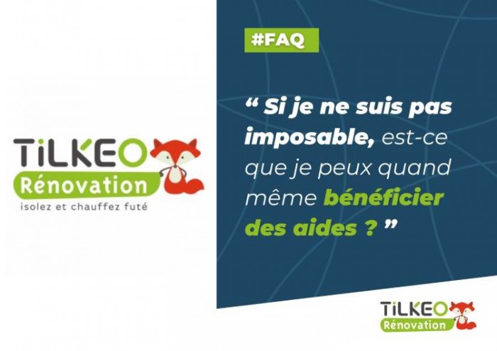 Même sans être imposable, vous pouvez bénéficier jusqu’à 90 % d’aides pour vos travaux. TILKEO Rénovation vous accompagne de A à Z !