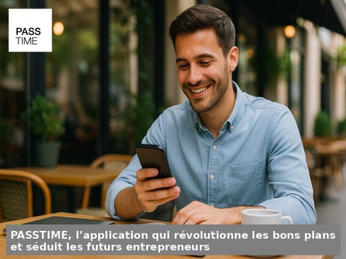 PASSTIME, l’application qui révolutionne les bons plans et séduit les futurs entrepreneurs