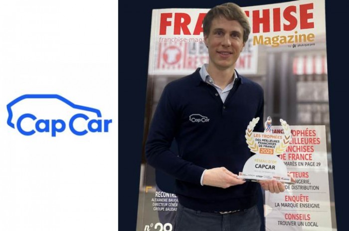 CapCar élue Meilleure Franchise de l'Année 2025