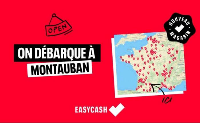 Easy Cash étend son réseau à Montauban