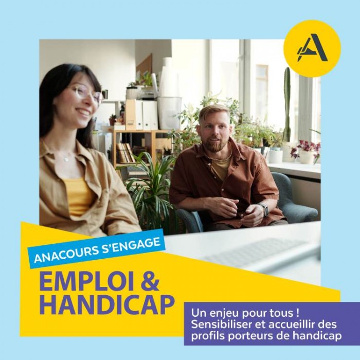 Anacours renforce son engagement en faveur du handicap en entreprise