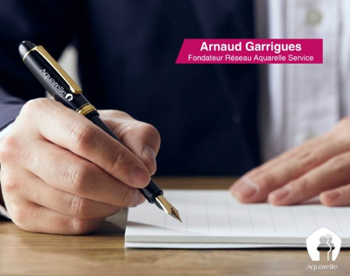 Arnaud Garrigues, fondateur d’Aquarelle Service : “Entreprendre, c’est être libre et construire une activité qui a du sens”