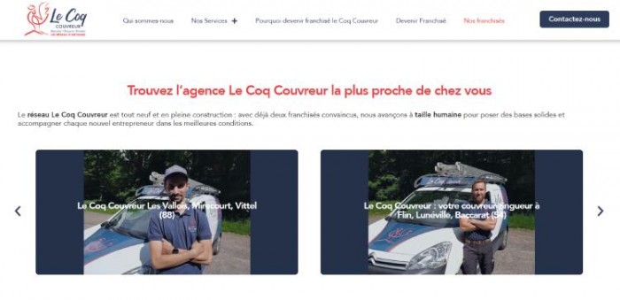 Le Coq Couvreur modernise son image pour gagner en visibilité