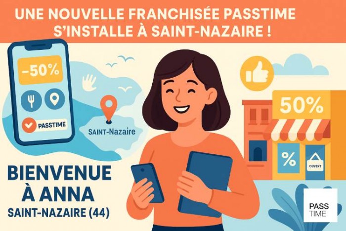 Une nouvelle franchisée PASSTIME s’installe à Saint-Nazaire !