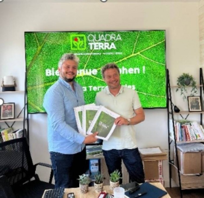 Quadra Terra accueille un nouveau franchisé à Bègles
