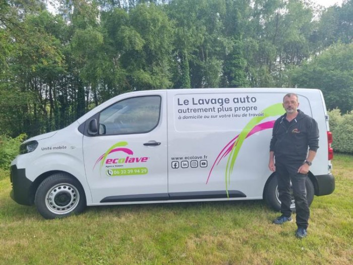 ECOLAVE s’implante à Vannes avec un franchisé au parcours inspirant