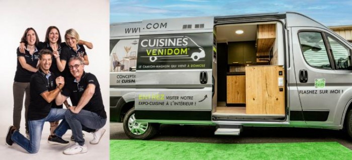 Cuisines Venidom : un concept mobile et rentable qui bouscule les codes du marché