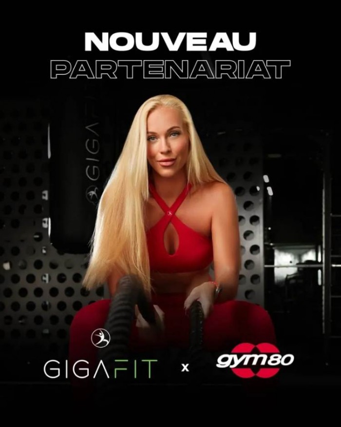 GIGAFIT s’associe à gym80 pour hisser l’expérience fitness à un niveau premium