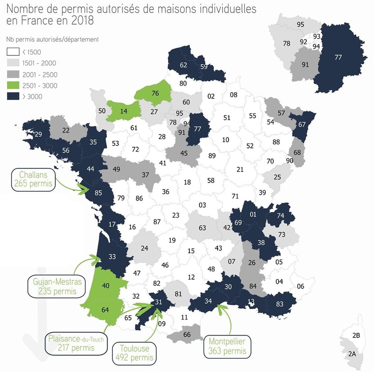 Permis Construire France 2018 
