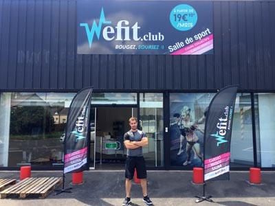 Nouveau club de sport Wefit à Ecommoy