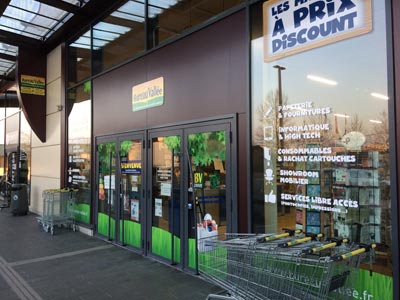 Nouveau magasin Bureau Vallée de Narbonne