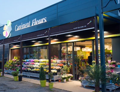 Nouveau magasin de la franchise Carrément Fleurs à Firminy