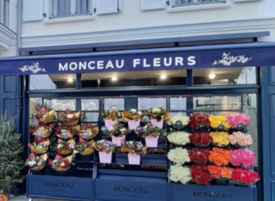 Le nouveau magasin Monceau Fleurs de Chaumontel