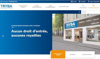 Le nouveau site internet dédié à la franchise de Tryba